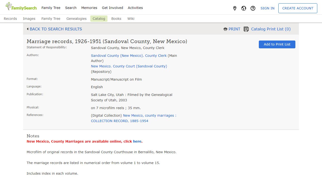 Marriage records, 1926-1951 (Sandoval County, New Mexico) - FamilySearch